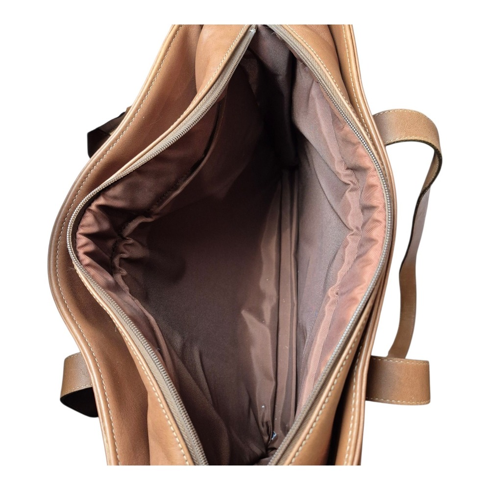 VTG Coach Legacy Leather Laptop Tote Bag Style‎ 5209 British Tan Unisex - Picture 3 of 8